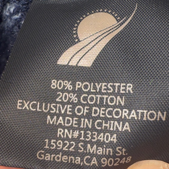 Fundamental Coast men’s sweatshirt zip up blue size M outdoors hiking earthy - Picture 8 of 9